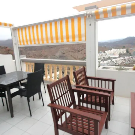 Terrasol Con Cactus Monsenor Apartman Mogán